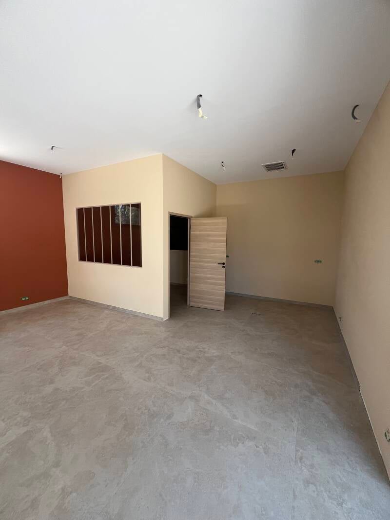 pose de verrière et porte intérieur 