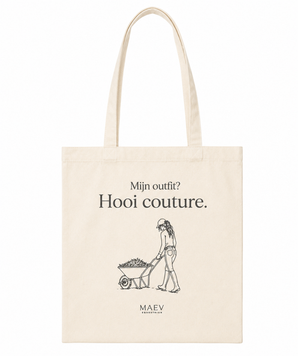 Tote Bag - Mijn outfit? Hooi Couture