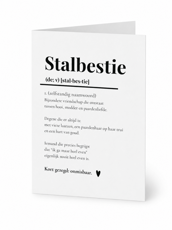 Kaart Stalbestie