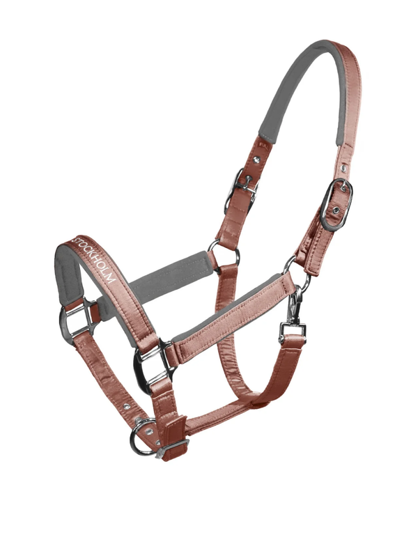 Equestrian Stockholm Line Halster Pink