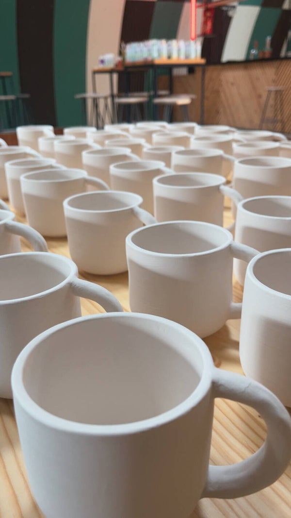 Pottery painting @panoramawinterbar Turnhout