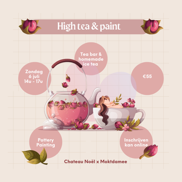 High tea - paint