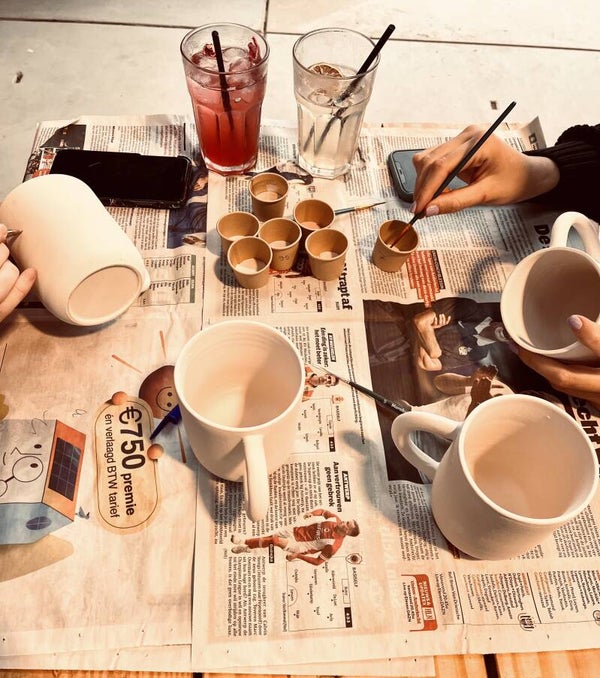 Pottery painting @Panorama Zomerbar