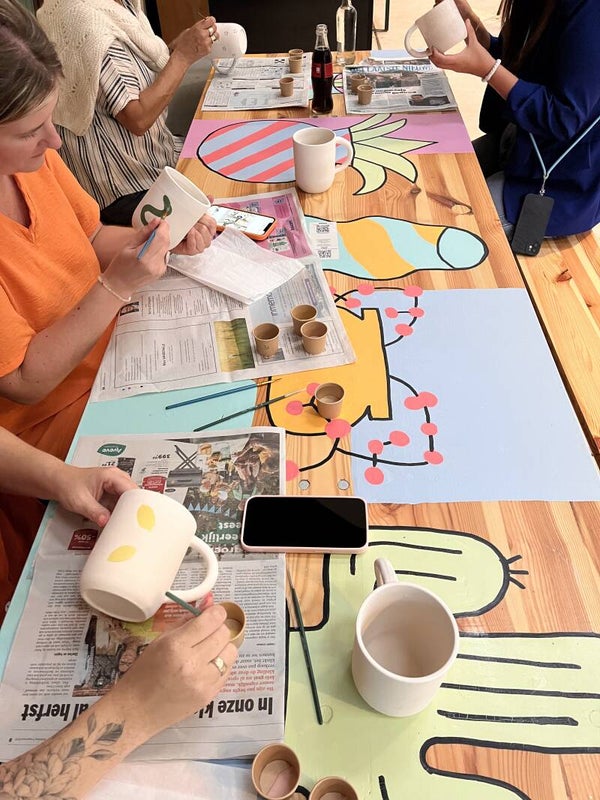 Pottery painting @Panorama Zomerbar