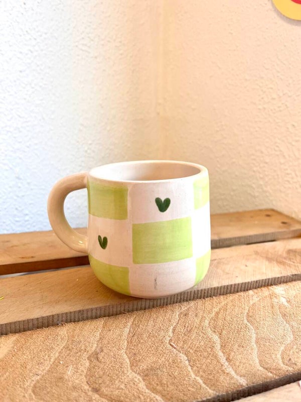 Mok green checkboard