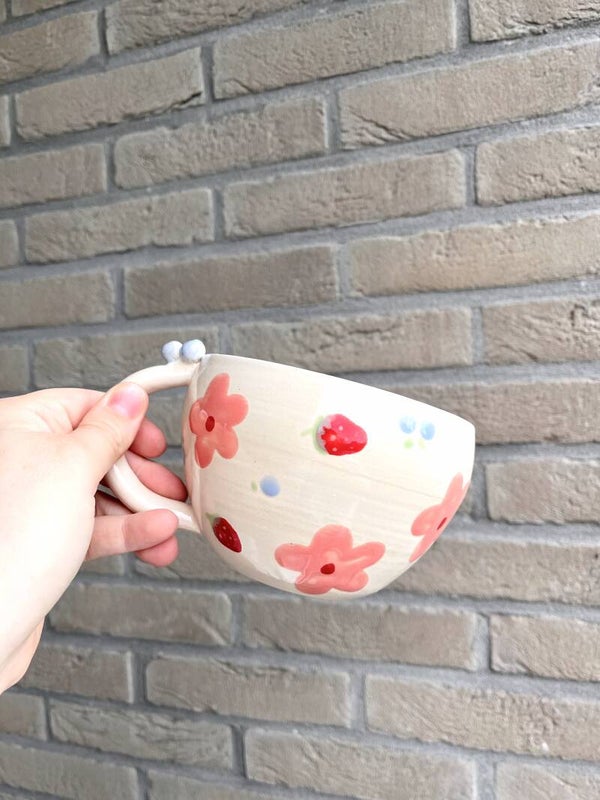 Mok blueberry on top