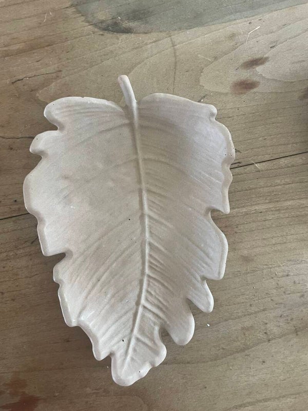 Coupelle décorative feuille