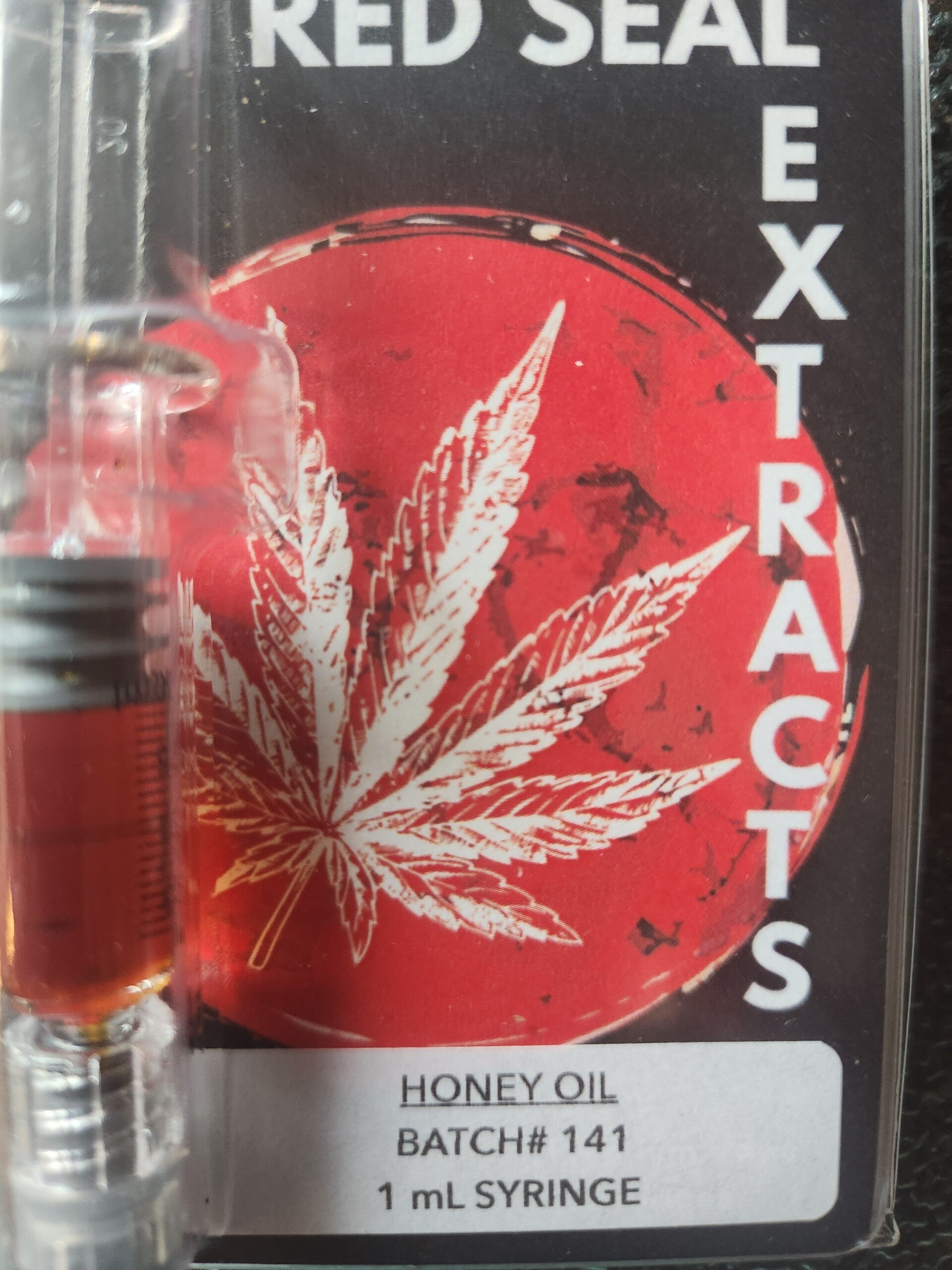 Honey oil syringe