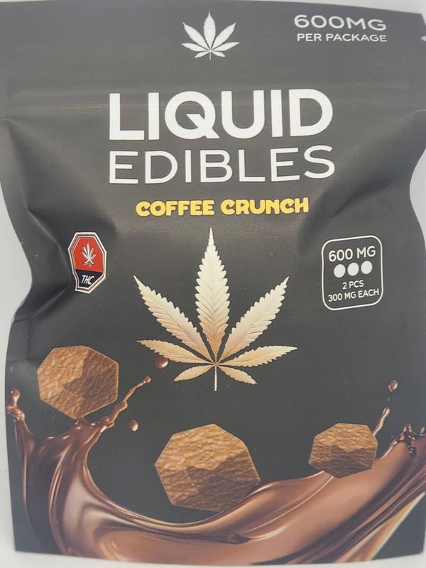 Liquid edibles/coffee crunch