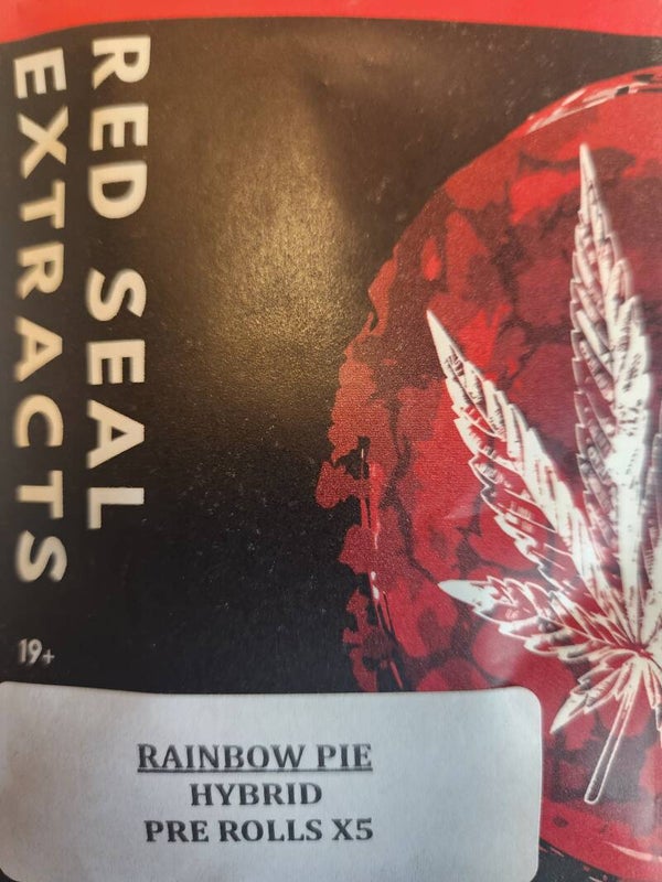 Rainbow pie