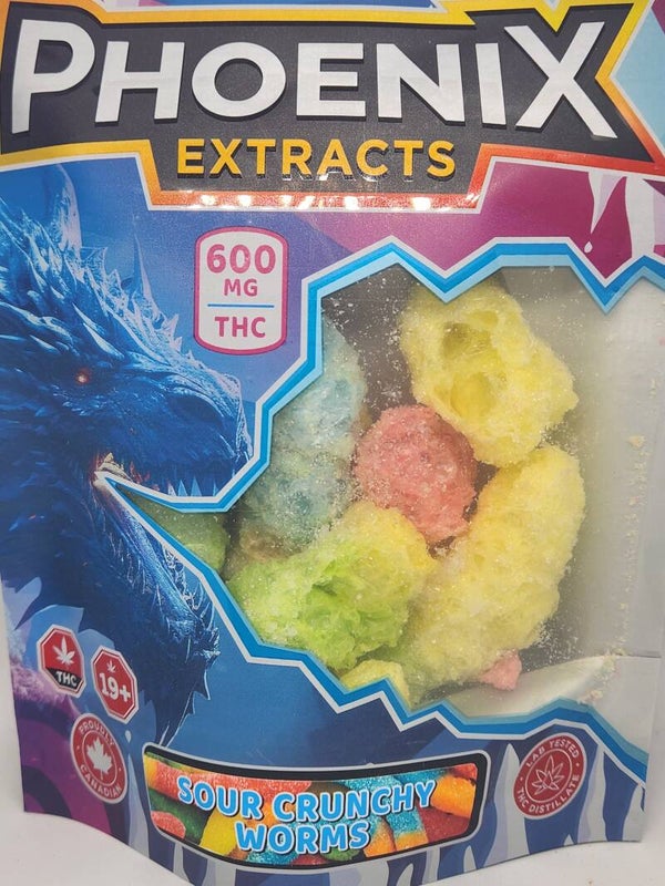 Freeze dry/ Sour crunch worms