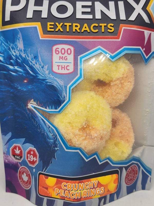Freeze dry crunchy/Peach rings