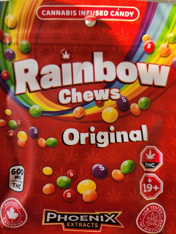 Rainbow chews