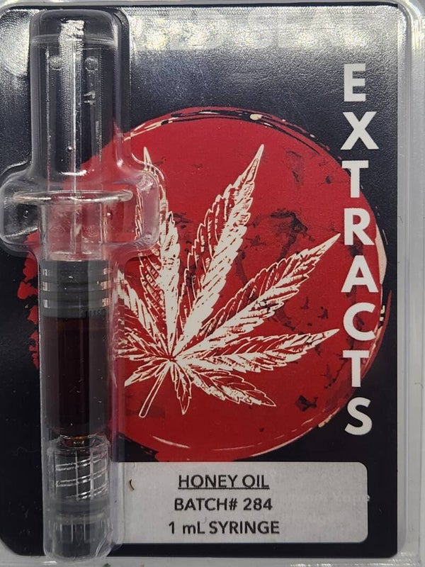 Honey oil syringe