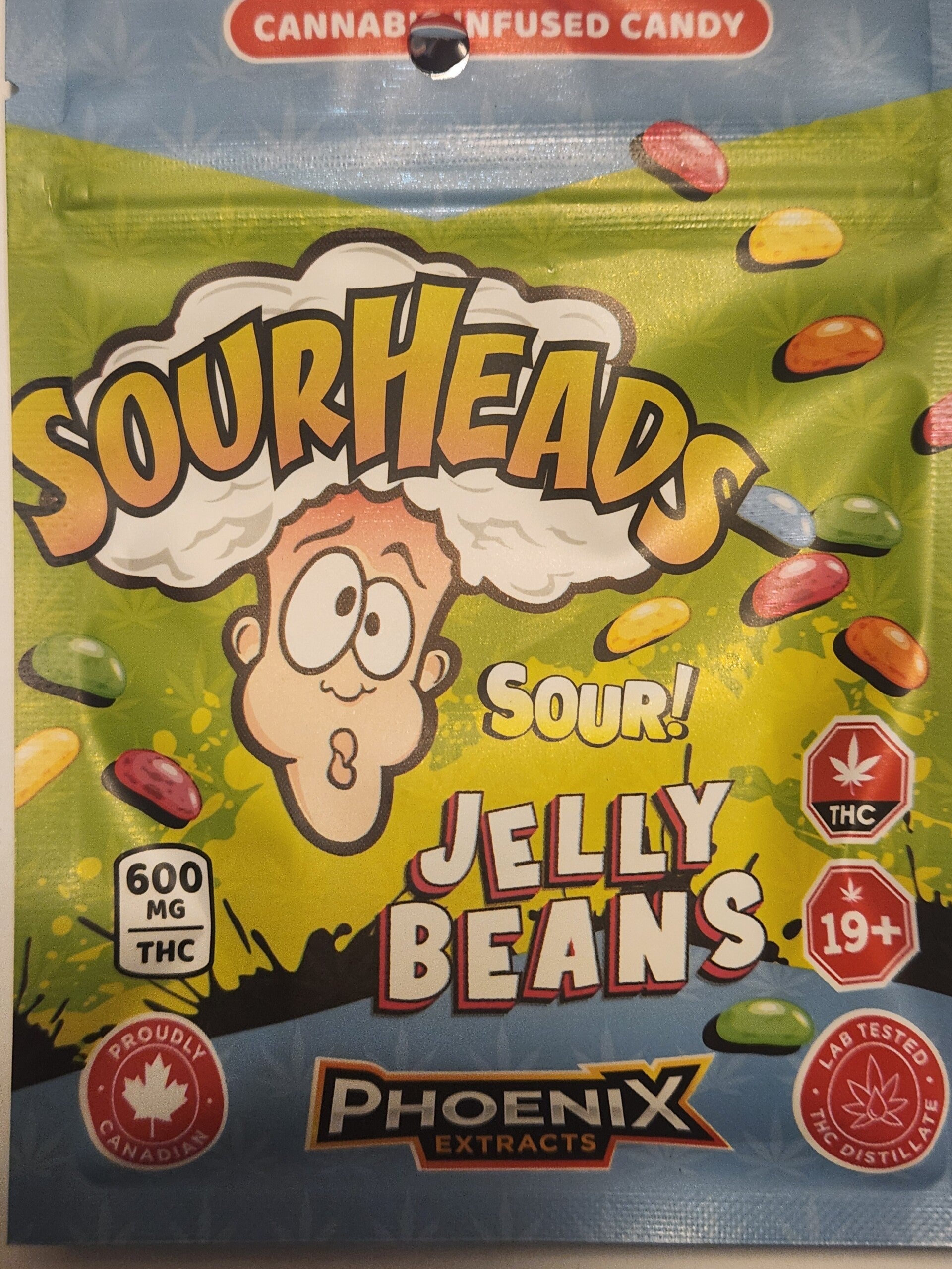 Sour Heads/Sour jelly beans