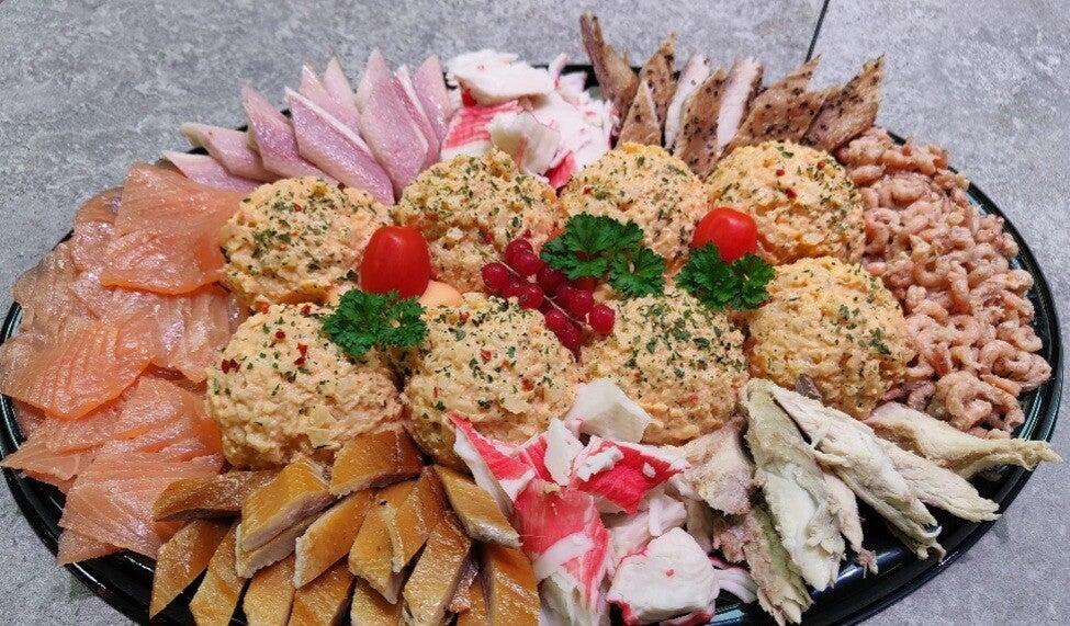 Zalmsalade 6-8 personen