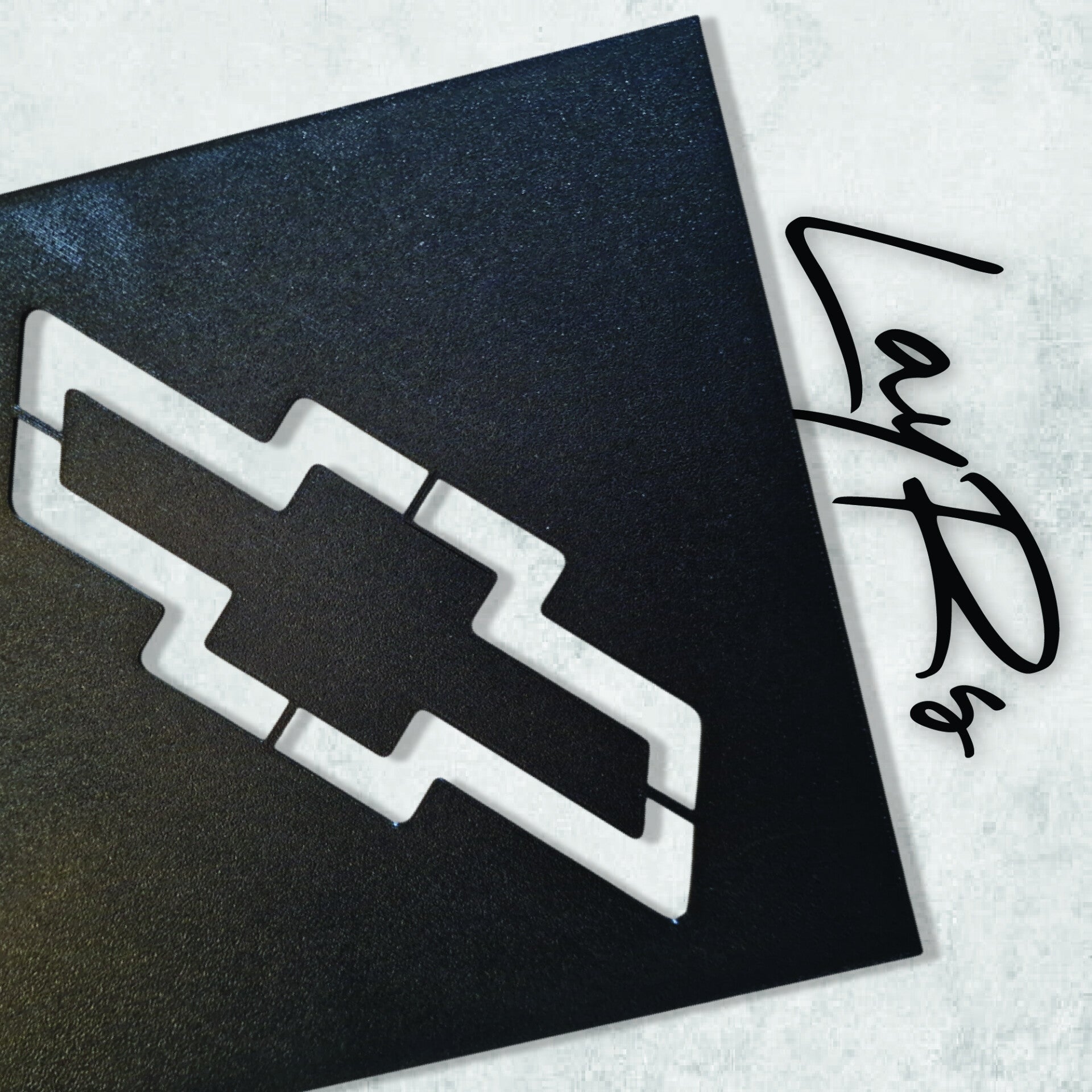 Carpet Stencil Chevrolet