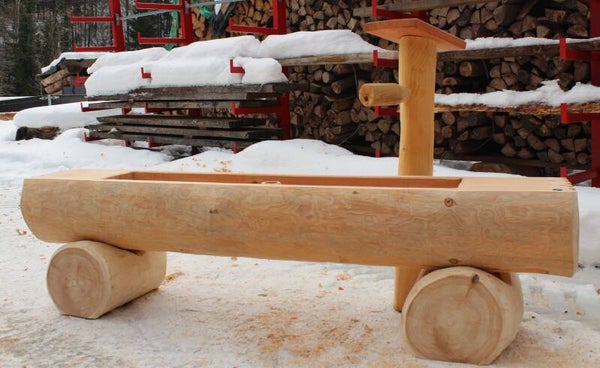 Holzbrunnen Lärche