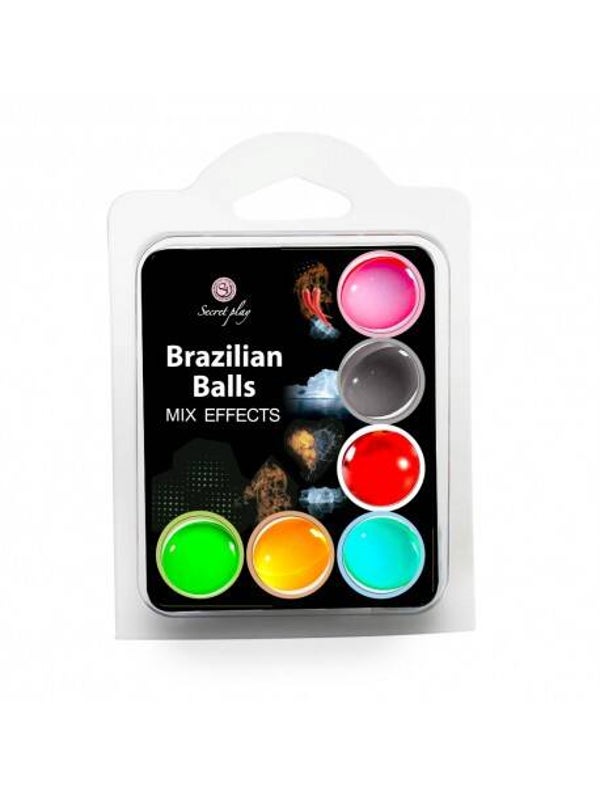6 Brazilian Balls Differents effets 3701