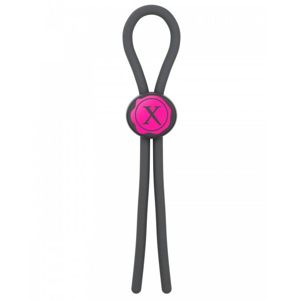 Cockring Lasso Ajustable - Noir