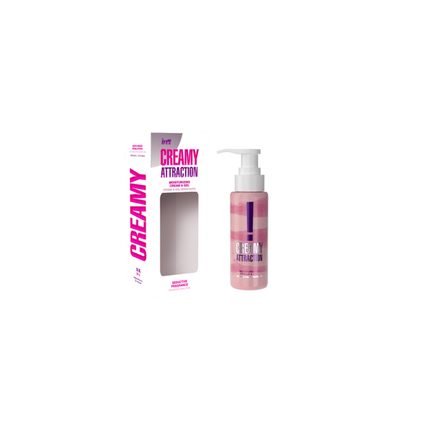 Creamy attraction Seduction - Crème et gel de massage embrassable parfum aphrodisiaque