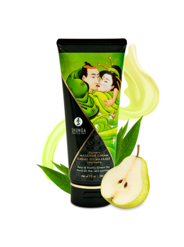 Crème de Massage délectable - Poire et Thé vert exotique