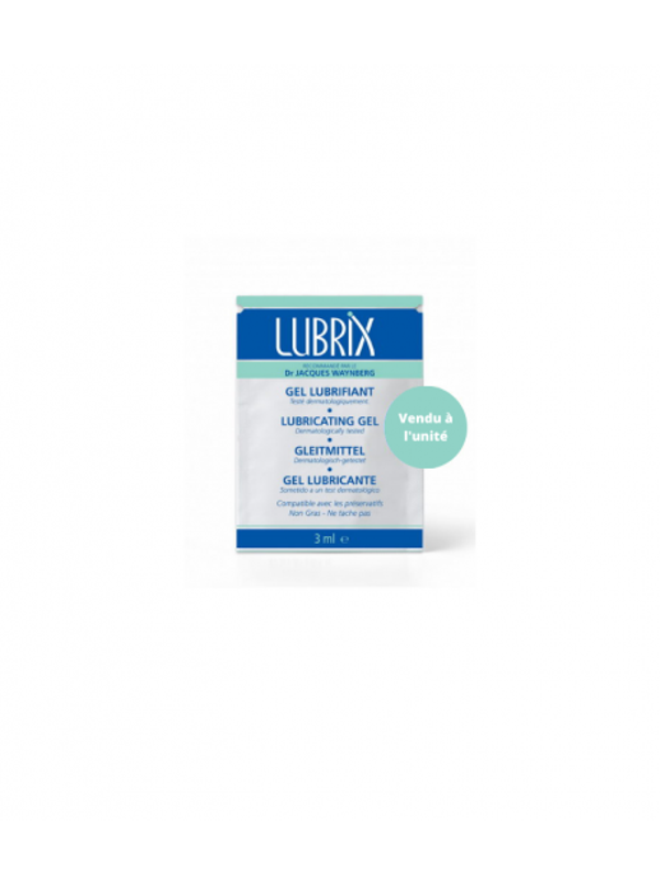 Dosette gel lubrifiant 3ml Lubrix