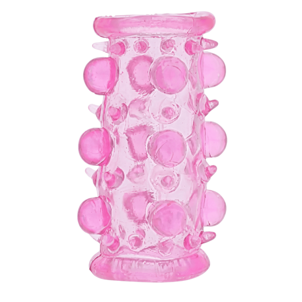Gaine Pénienne Picots Rose 1 dosette lubrifiant — Pocket Pleasure