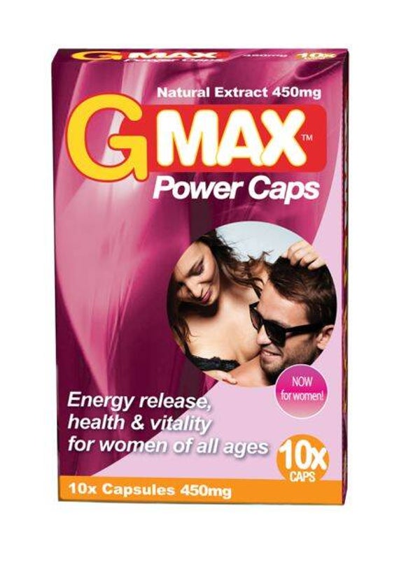 Gmax Perla Rosa Femme - 10 gélules
