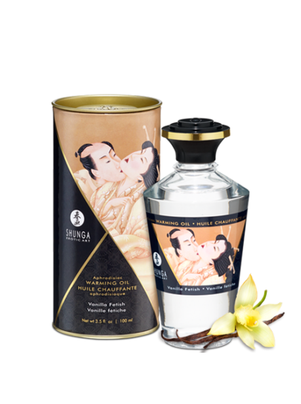 Huile chauffante aphrodisiaque - Vanille fétish 100ml