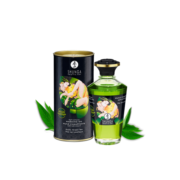 Huile aphrodisiaque organique - Thé vert exotique