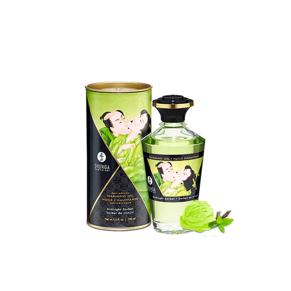 Huile chauffante aphrodisiaque - Sorbet de minuit 100ml