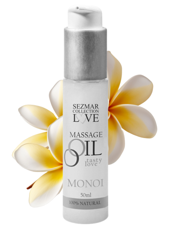 Huile de massage 100% naturelle monoï 50ml
