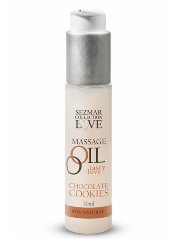 Huile de massage comestible cookie chocolat 50ml