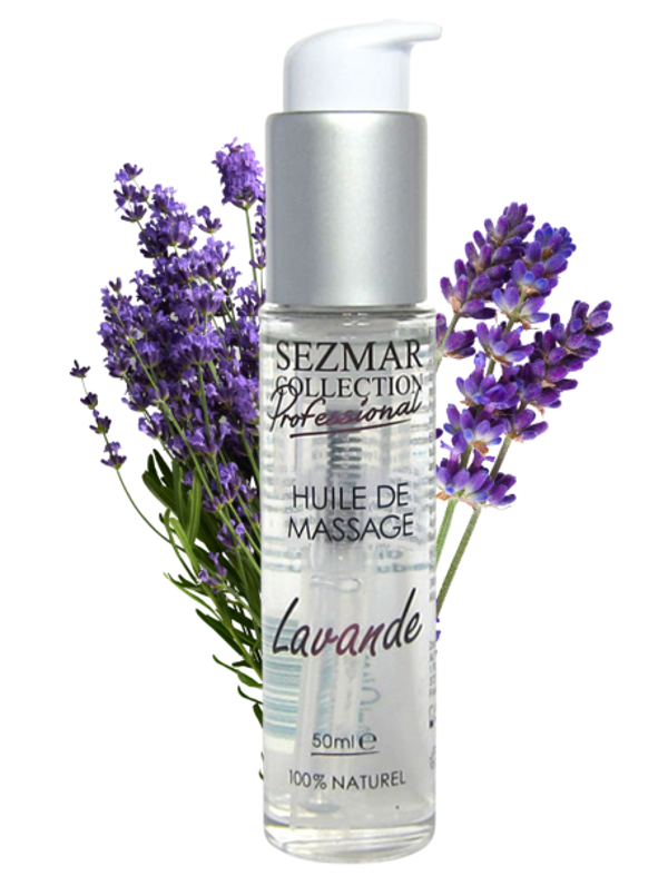 Huile de massage professionnelle Lavande 100% naturelle 50 ml