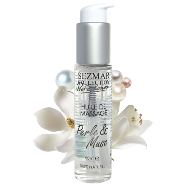 Huile de massage professionnelle Perle Musc 100% naturelle 50 ml