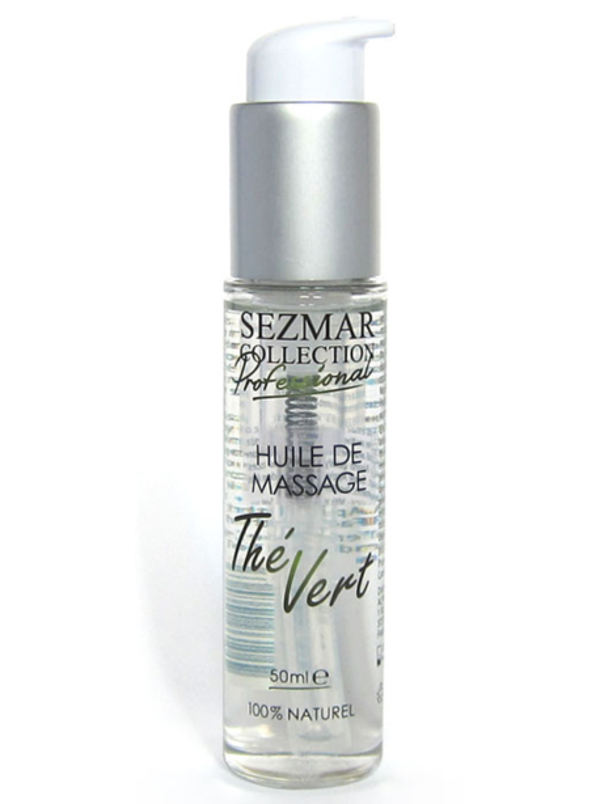 Huile de massage professionnelle Thé Vert 100% naturelle 50 ml
