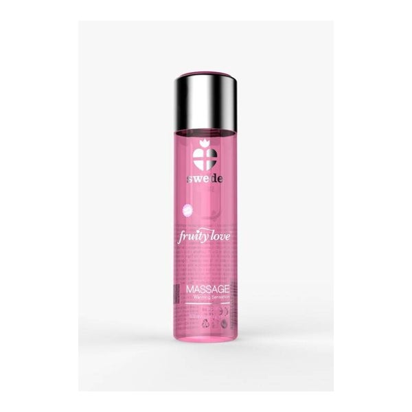 Huile de massage - Vin pétillant à la Fraise - 120 ml