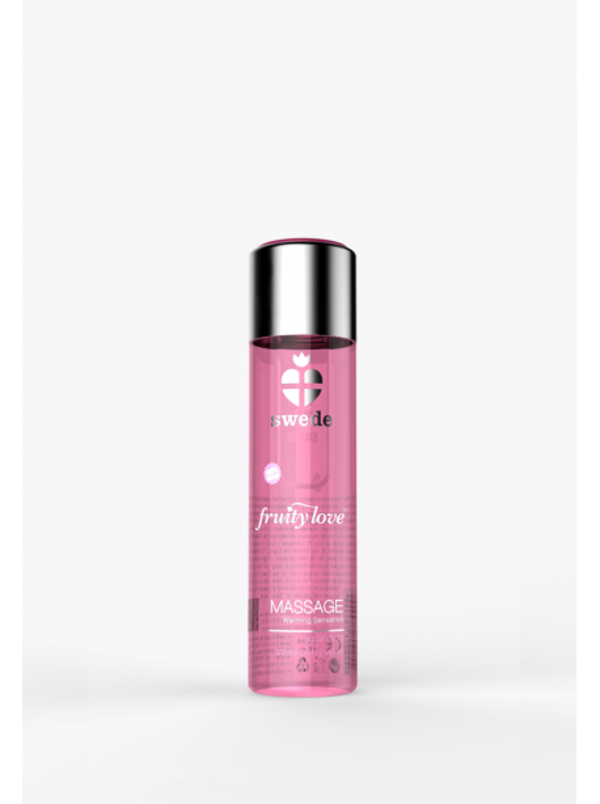 Huile de massage - Vin pétillant à la Fraise - 60 ml