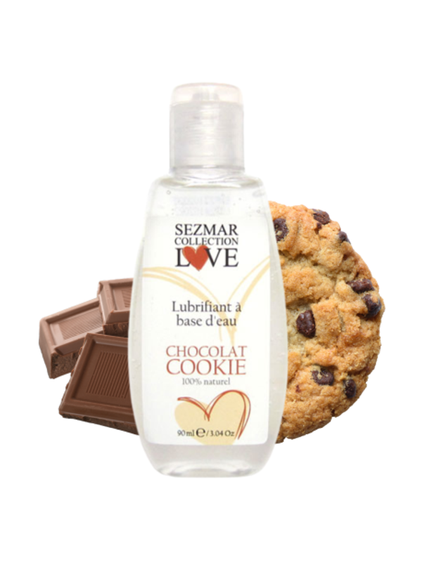 Lubrifiant à base d'eau 100% naturel Chocolat Cookie 90 ml