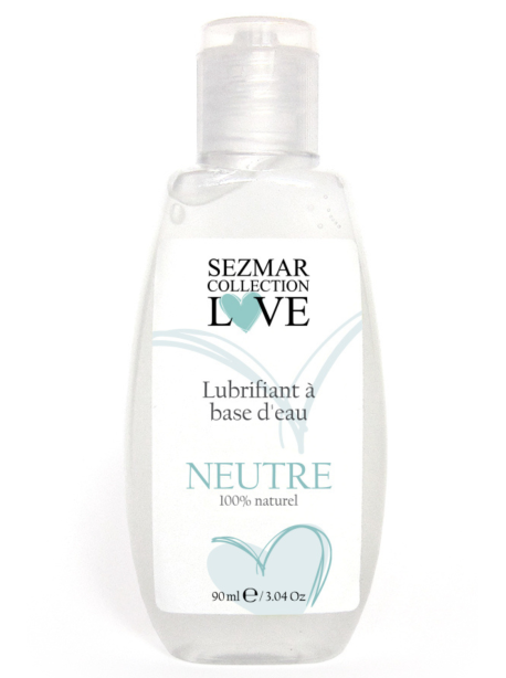 Lubrifiant à base d'eau 100% naturel Neutre 90 ml