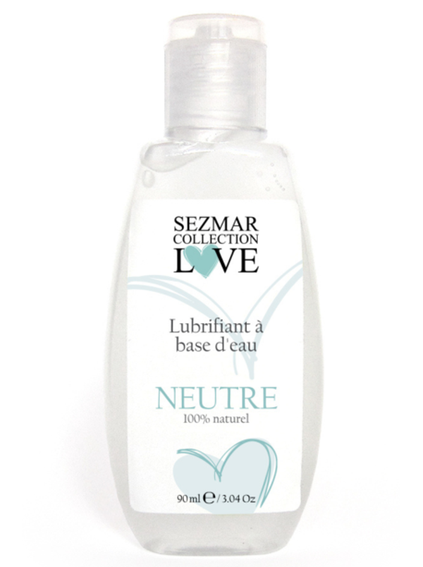 Lubrifiant à base d'eau 100% naturel Neutre 90 ml