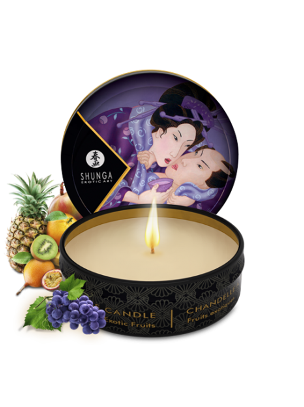 Mini bougie de massage - Libido Fruits exotiques
