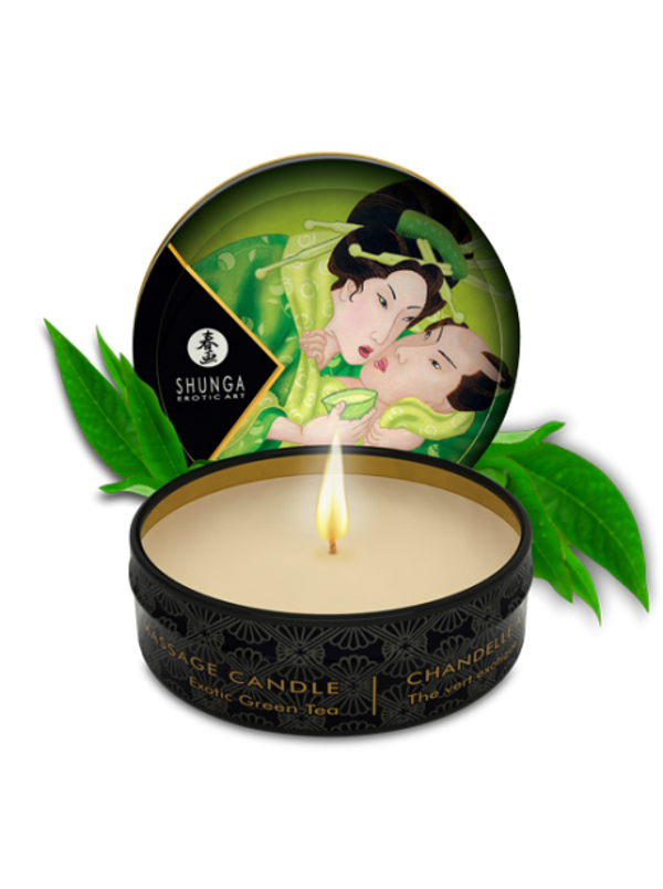Mini bougie de massage - Zenitude Thé vert exotique
