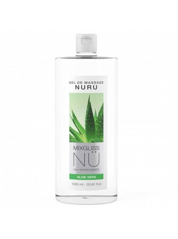 Mixgliss Gel de massage - NU Aloe Vera - 1000 ml