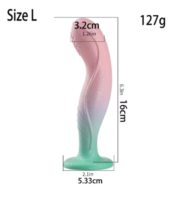 Gode Anal en Silicone pink 16 cm