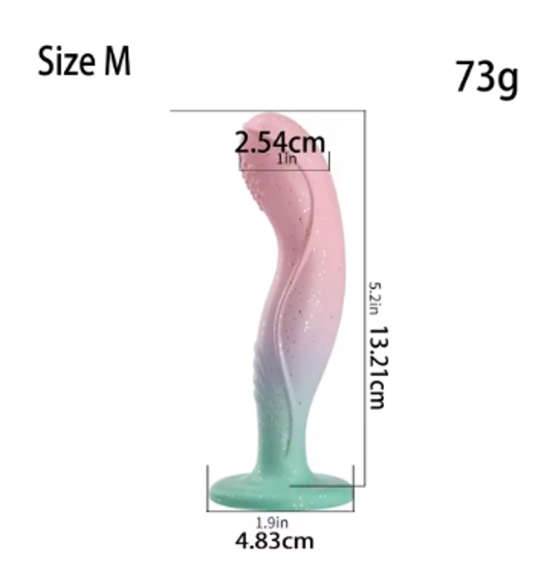 Gode Anal en Silicone pink 13cm