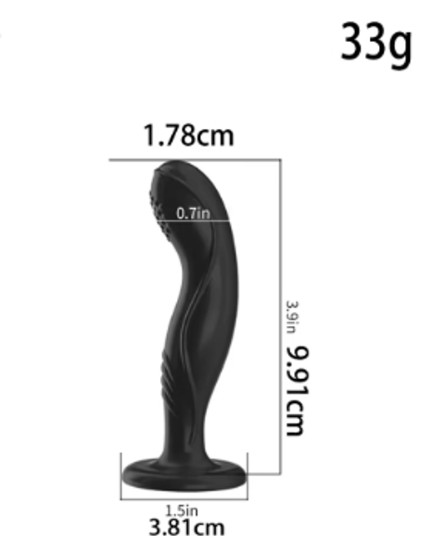 Gode Anal en Silicone 10cm