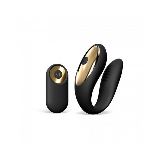 Stimulateur Perfect Lover - Noir et Or DORCEL