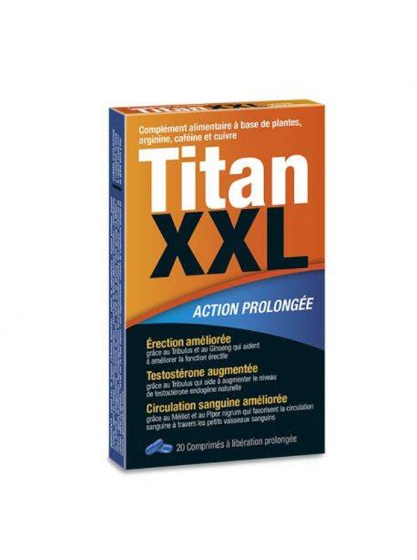 Titan XXL Homme - 20 gélules